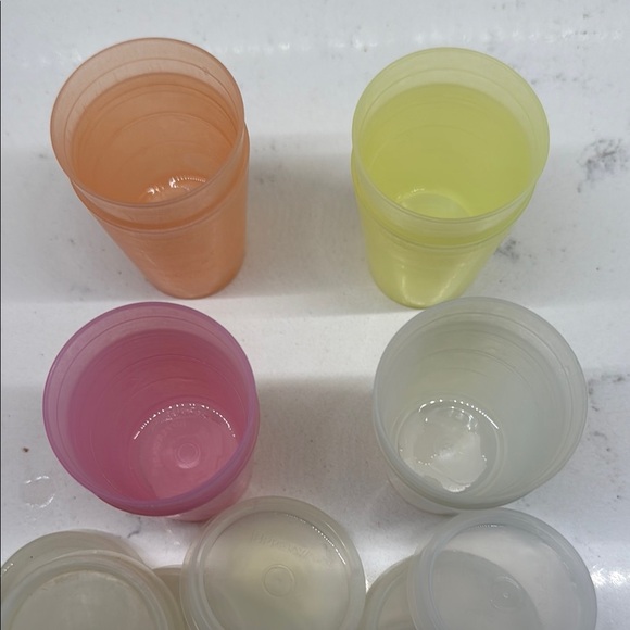 Tupperware Colorful tiny Set (8) - Picture 2 of 3